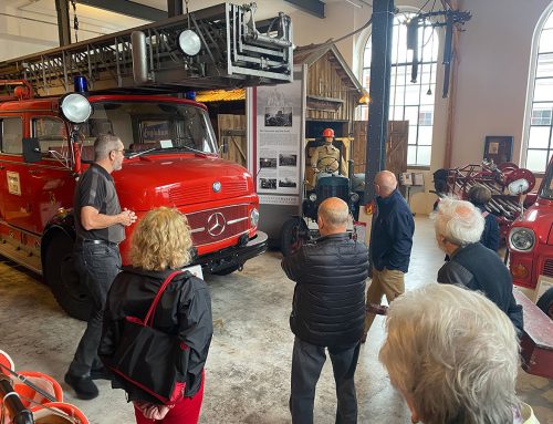 Der Arbeitskreis Heimatkunde besucht das Feuerwehrmuseum Kaufbeuren