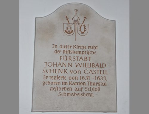 Einige Fürstäbte haben im Ort Geschichte geschrieben – Das Fürstentum Kempten umfasste neben Liebenthann noch 7 Pflegeämter